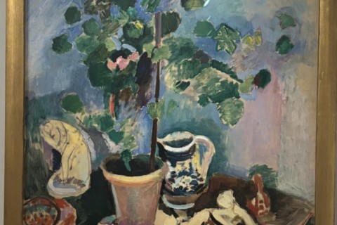 Henri Matisse "Still Life with Geranium" 1906, Art Institute of Chicago