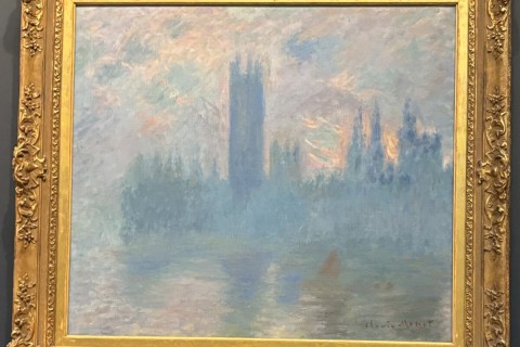 Claude Monet "Houses of Parliament, London" 1900-01, Art Institute of Chicago