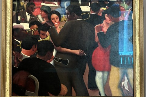 Archibald John Motley Jr. "Blues" 1929, Art Institute of Chicago