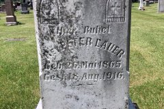 Reverend Peter Lauer (1865-1919)