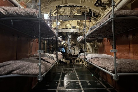 Aft torpedo room, U-505, Field Museum, Chicago IL
