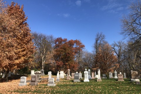 Lake Auburn Moravian Cemetery, Victoria, Carver County, Minnesota