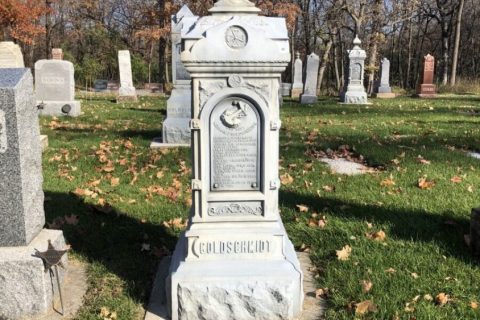 Herman J. Goldschmidt 1872-1897, Lake Auburn Moravian Cemetery, Victoria, Carver County, Minnesota