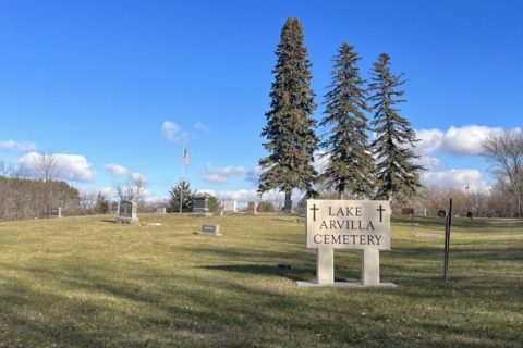 Lake Arvilla Cemetery, Kingston, Meeker County, Minnesota