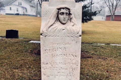 Regina Horman 1907-1917, St. Agnes Cemetery, Roscoe, Stearns County, Minnesota